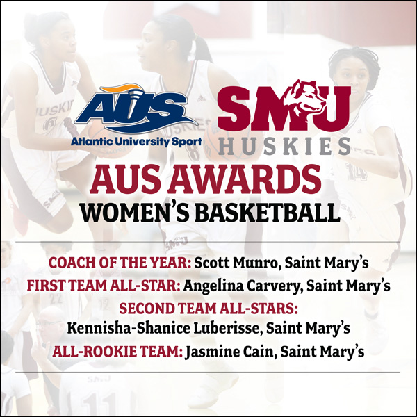 AUS Women's Basketball Awards & All-Stars