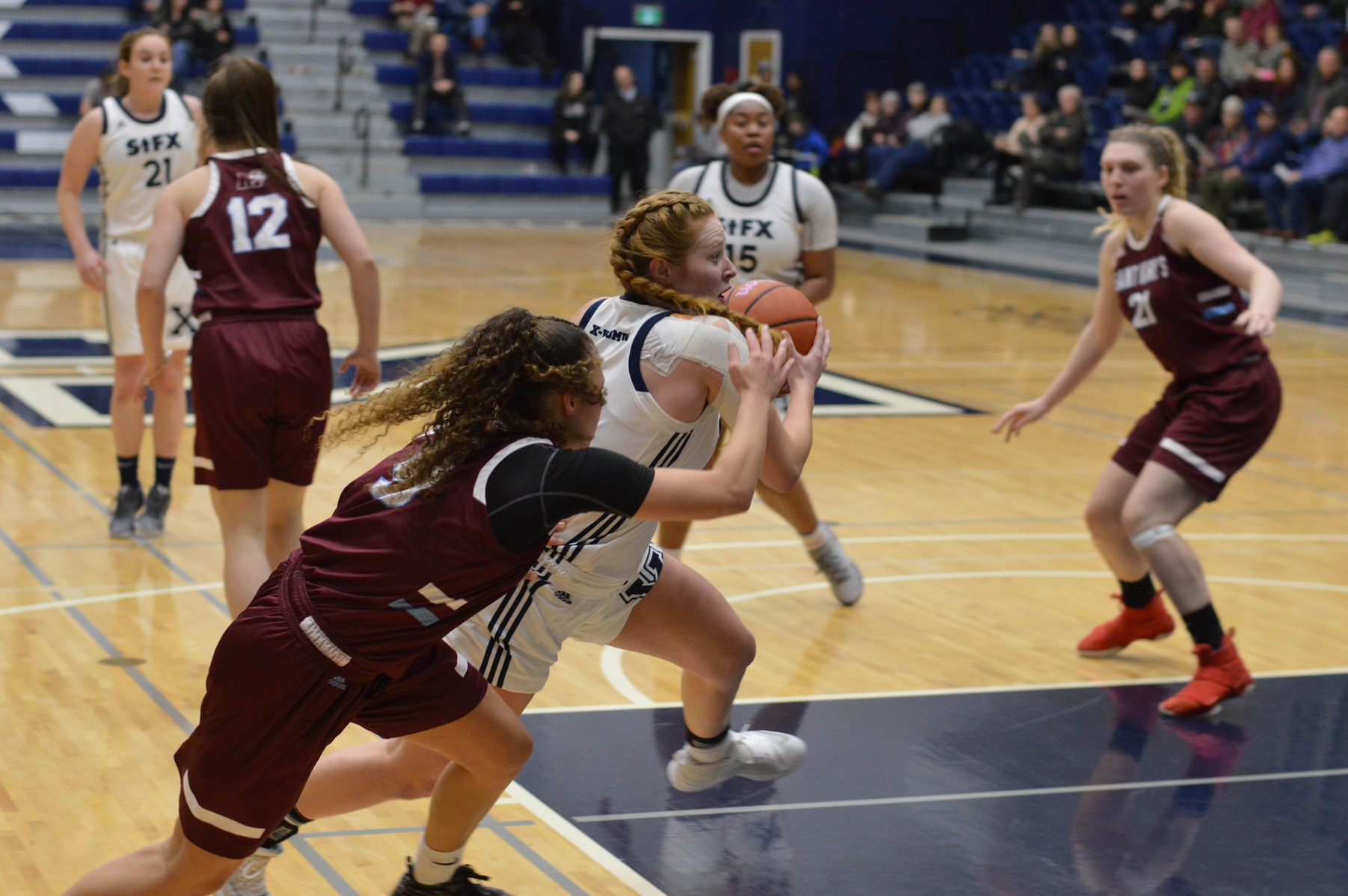 McMillan leads Huskies in win over StFX