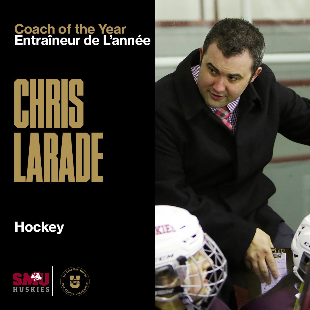 Chris Larade named U SPORTS Coach of the Year, Lanceleve 2nd team all-canadian