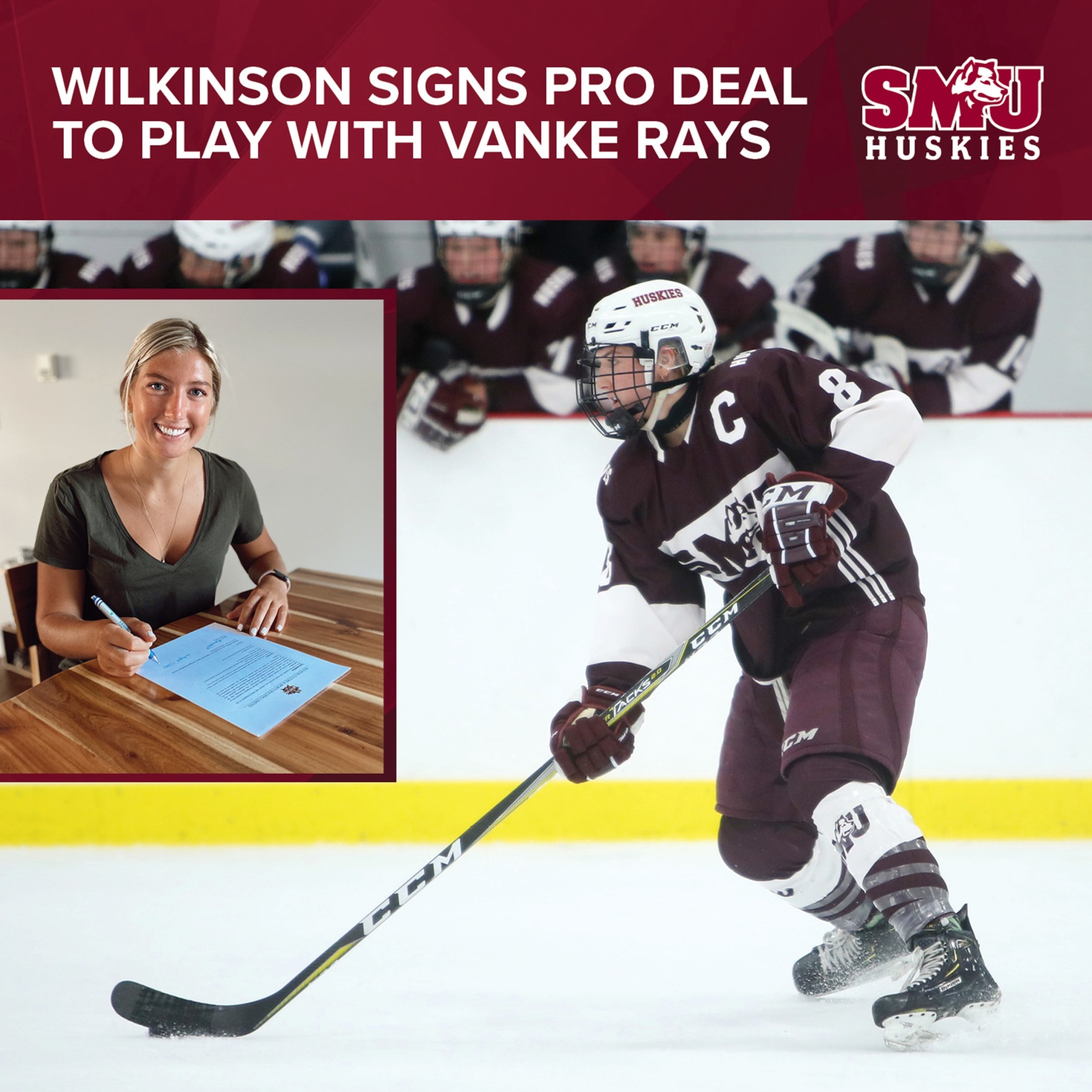WILKINSON SIGNS PRO DEAL TO PLAY WITH VANKE RAYS