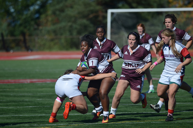 Huskies fall to Axewomen in rugby