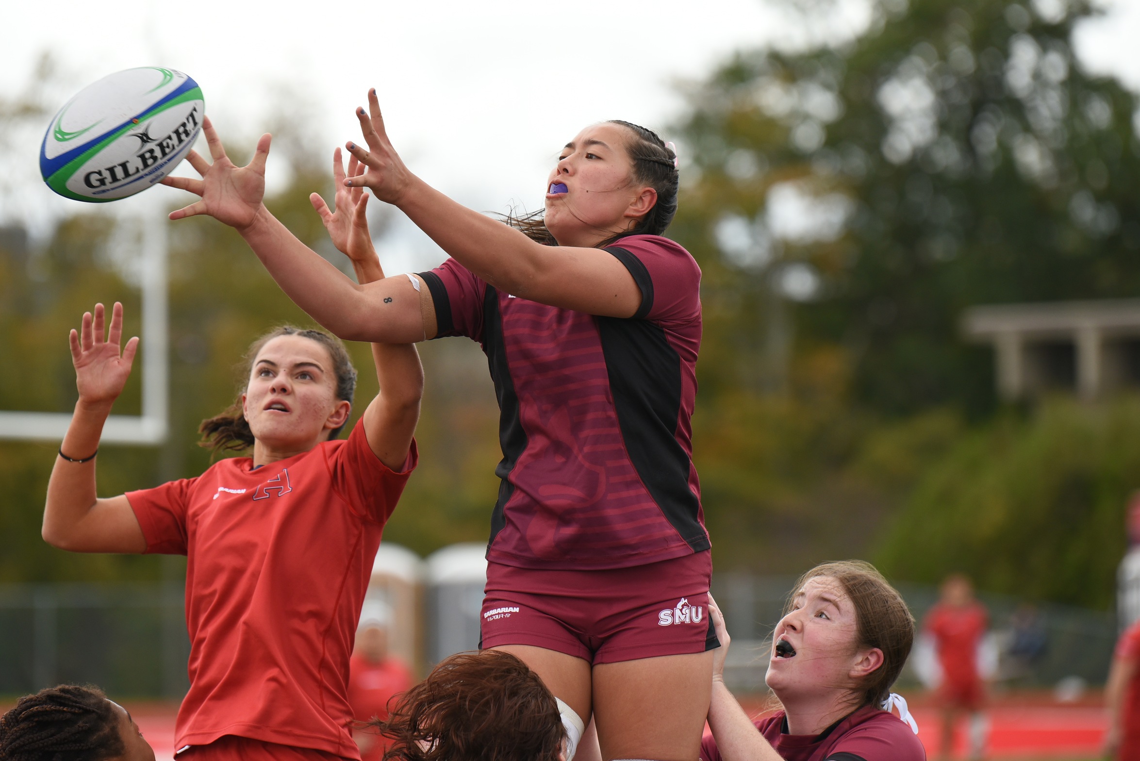 Huskies rugby season ends with 53-14 defeat to Axewomen