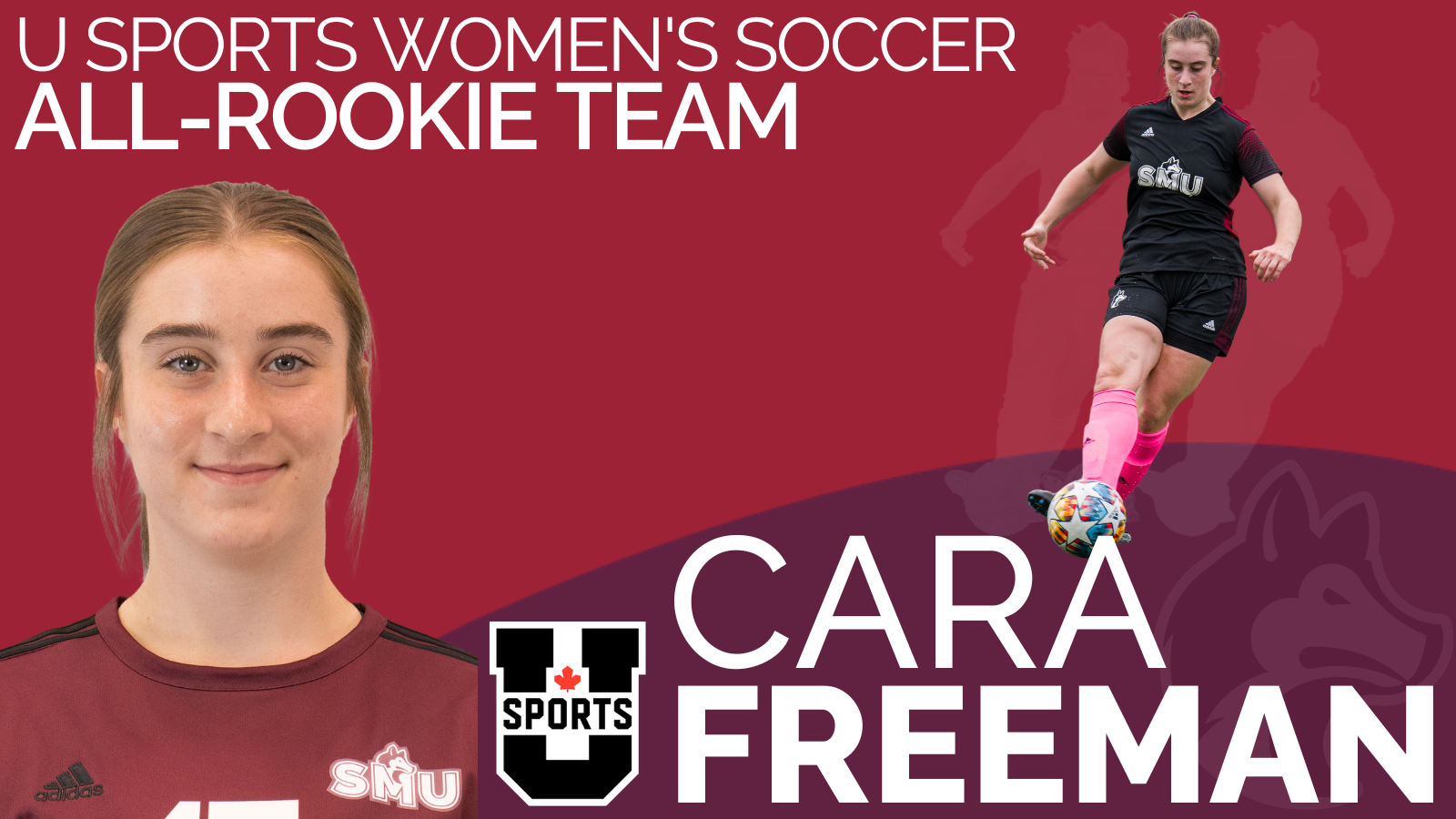 Cara Freeman named to U SPORTS All-Rookie team