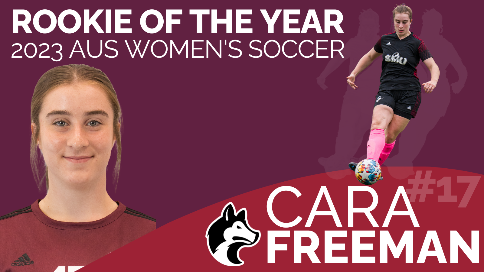 Cara Freeman named 2023 AUS Rookie of the Year, Second Team All-Star