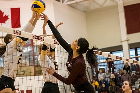 DAL tops SMU 3-1 in Sunday volleyball action