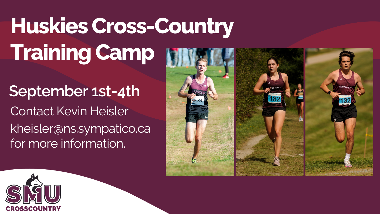 Cross Country Training Camp September 1st-4th
