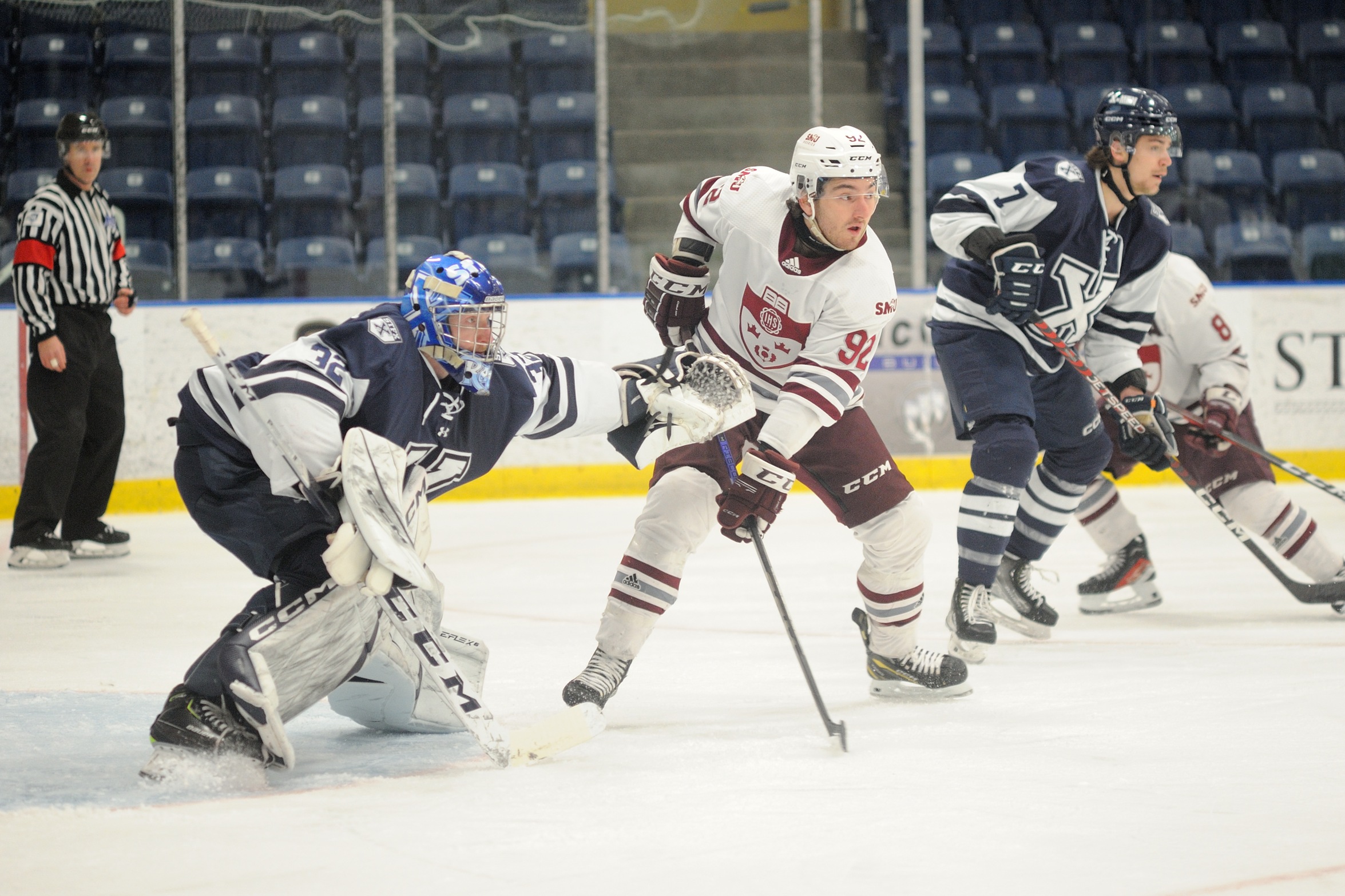 Huskies defeat X-Men 3-1 to move into third place in AUS standings