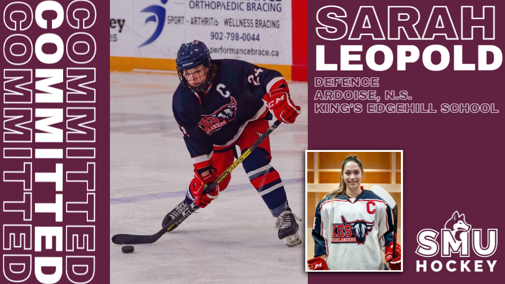 Huskies women’s hockey announce commitment of defender Sarah Leopold