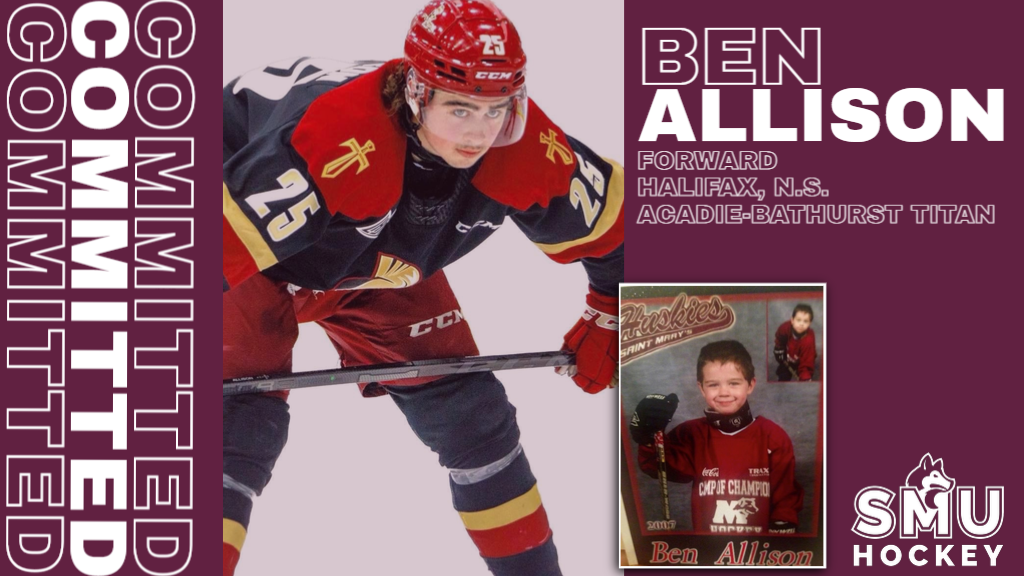 Huskies Men's Hockey welcome forward Ben Allison